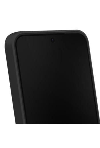 Custodia Silicone Soft Touch Nero Traslucido per Samsung Galaxy A56