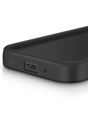 Custodia Soft Touch Xiaomi Redmi 14C Silicone Nero con Bordi Rialzati