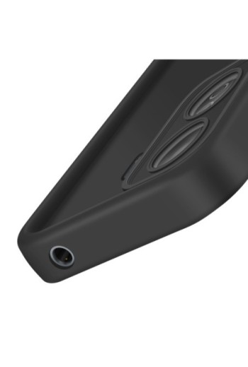 Custodia Soft Touch Xiaomi Redmi 13C Silicone Nero con Bordi Rialzati