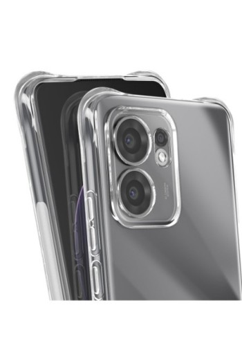 Custodia Antiurto con Angoli Rinforzati Trasparente per Oppo Reno 13 F e 13 FS
