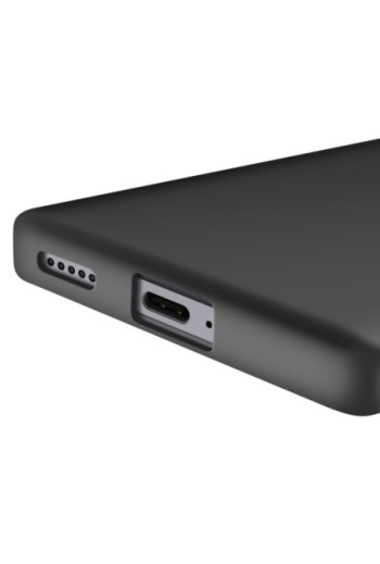 Custodia in Silicone Morbido Nero Mayaxess per Honor Magic 7 Lite