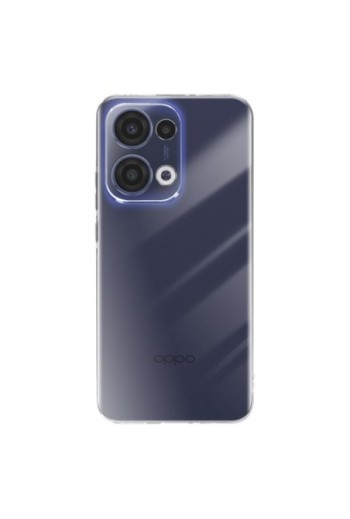 Custodia in Silicone Morbido Trasparente per Oppo Reno 13