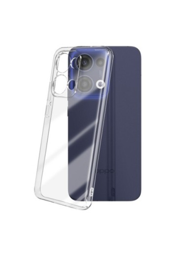 Custodia in Silicone Morbido Trasparente per Oppo Reno 13