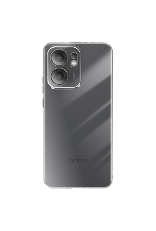 Custodia in Silicone Trasparente per Oppo Reno 13 F e 13 FS