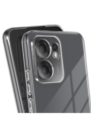 Custodia in Silicone Trasparente per Oppo Reno 13 F e 13 FS