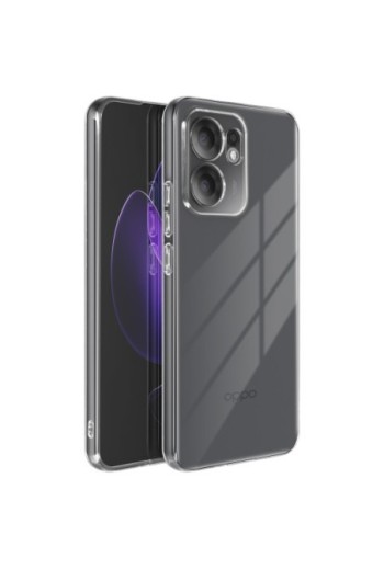 Custodia in Silicone Trasparente per Oppo Reno 13 F e 13 FS