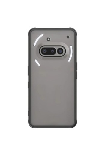 Cover Antiurto Nothing Phone 3a Angoli Rinforzati - Nero Traslucido