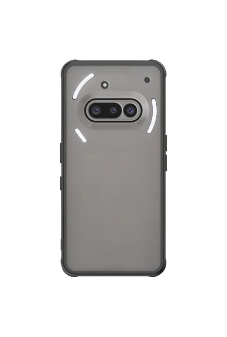 Cover Antiurto Nothing Phone 3a Angoli Rinforzati - Nero Traslucido