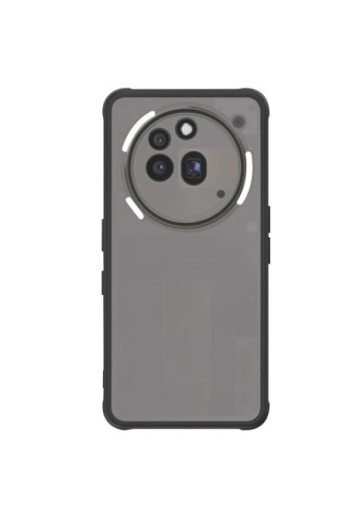 Cover Antiurto Nothing Phone 3a Pro Angoli Rinforzati - Nero Traslucido
