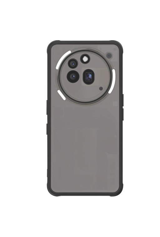 Cover Antiurto Nothing Phone 3a Pro Angoli Rinforzati - Nero Traslucido
