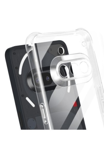 Custodia Antiurto con Angoli Rinforzati Trasparente per Nothing Phone 3a