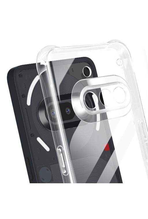 Custodia Antiurto con Angoli Rinforzati Trasparente per Nothing Phone 3a