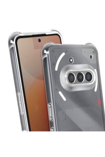 Custodia Antiurto con Angoli Rinforzati Trasparente per Nothing Phone 3a