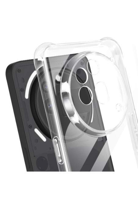 Custodia Antiurto Nothing Phone 3a Pro con Angoli Rinforzati Trasparente