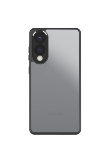 Custodia Samsung Galaxy S25 Edge in Silicone Antishock con Contorno Nero