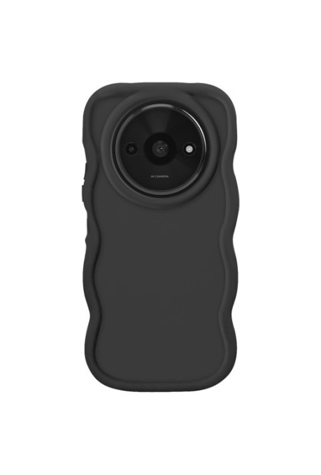 Custodia Antiurto in Silicone serie Candy Nera per Xiaomi Redmi A3
