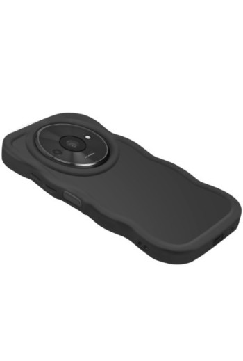 Custodia Antiurto in Silicone serie Candy Nera per Xiaomi Redmi A3