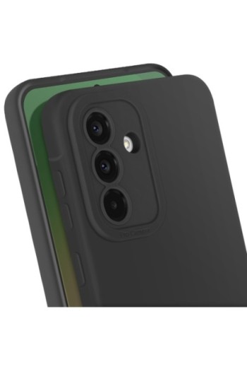 Custodia in silicone opaco Nero per Samsung Galaxy A56