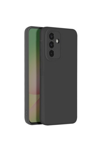 Custodia in silicone opaco Nero per Samsung Galaxy A56