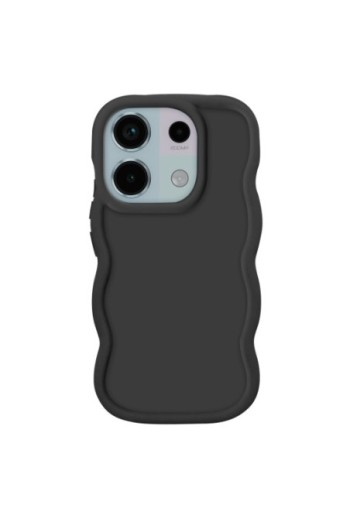 Custodia Antiurto in Silicone serie Candy Nera per Xiaomi Redmi Note 13 Pro