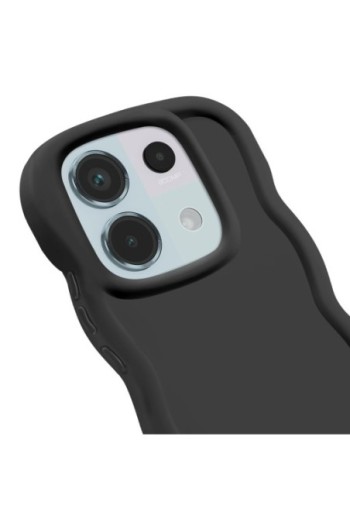 Custodia Antiurto in Silicone serie Candy Nera per Xiaomi Redmi Note 13 Pro