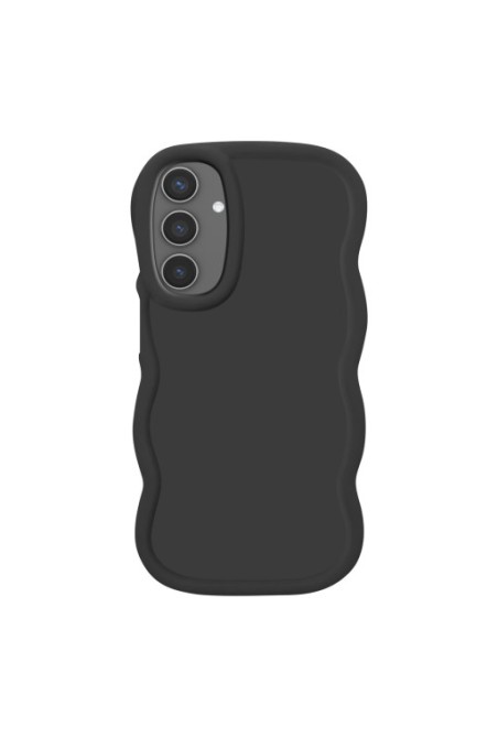 Custodia Antiurto in Silicone serie Candy Nera per Samsung Galaxy S25 e S24
