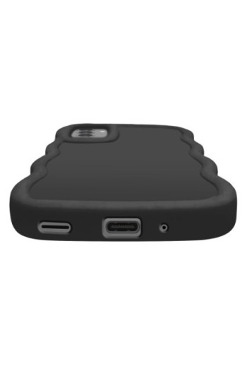 Custodia Antiurto in Silicone serie Candy Nera per Samsung Galaxy S25 e S24