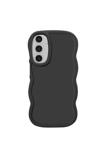 Custodia Antiurto in Silicone serie Candy Nera per Samsung Galaxy S23 FE