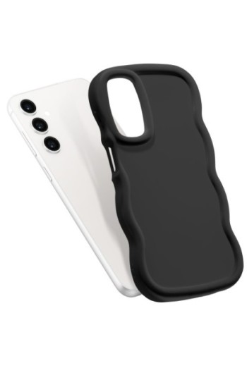 Custodia Antiurto in Silicone serie Candy Nera per Samsung Galaxy S23 FE
