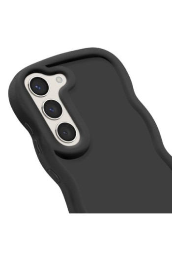 Custodia Antiurto in Silicone serie Candy Nera per Samsung Galaxy S23