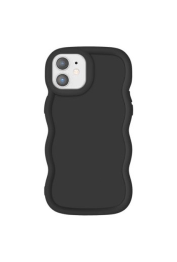 Custodia Antiurto in Silicone serie Candy Nera per iPhone 11