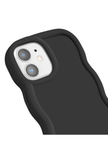 Custodia Antiurto in Silicone serie Candy Nera per iPhone 11
