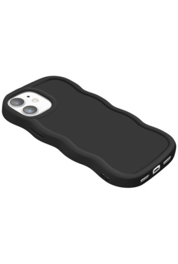 Custodia Antiurto in Silicone serie Candy Nera per iPhone 11
