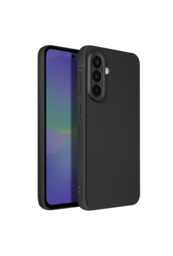 Custodia Soft Touch Nero serie Fast Cover per Samsung Galaxy A36