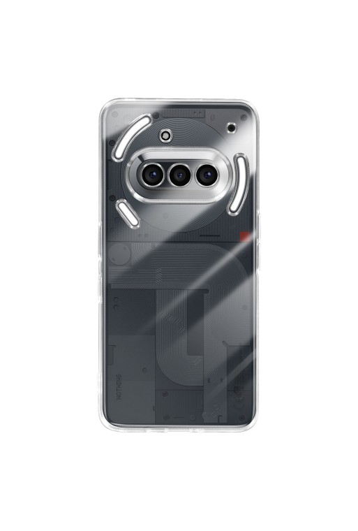 Custodia Nothing Phone 3a silicone morbido trasparente