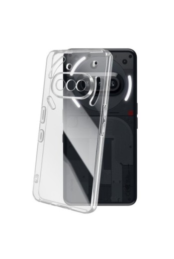 Custodia Nothing Phone 3a silicone morbido trasparente