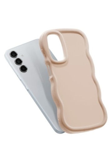 Custodia Antiurto serie Candy Beige per Samsung Galaxy A16 4G e A16 5G