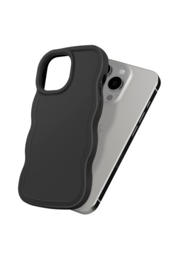 Custodia Antiurto serie Candy Nera per iPhone 15 Pro