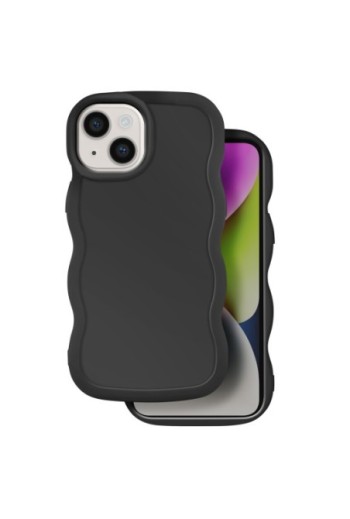 Custodia Antiurto serie Candy Nera per iPhone 14
