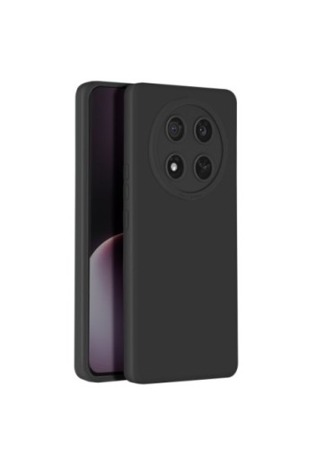 Custodia in Silicone Honor Magic 7 Lite con Fotocamera Protetta Nero