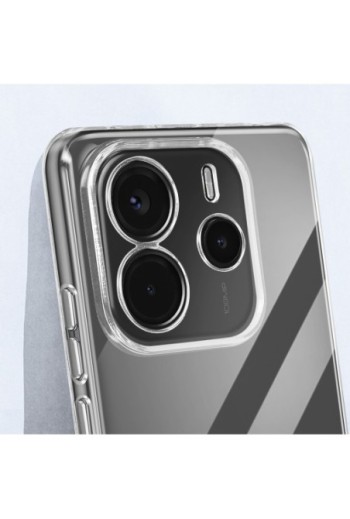 Pack Cover + Vetro Temperato Xiaomi Redmi Note 14 4G Protezione Integrale Mayaxess Trasparente