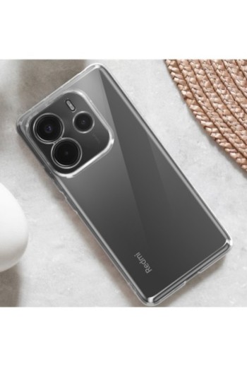 Pack Cover + Vetro Temperato Xiaomi Redmi Note 14 4G Protezione Integrale Mayaxess Trasparente