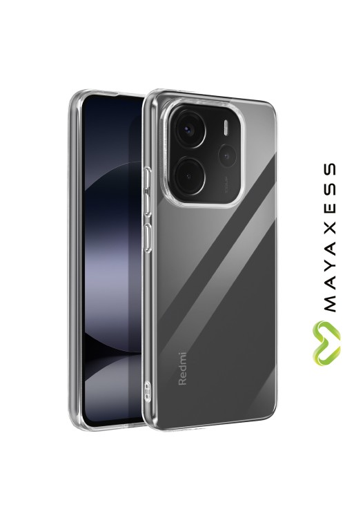 Cover Trasparente Xiaomi Redmi Note 14 4G Silicone Morbido Mayaxess