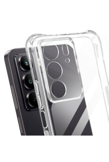 Custodia Realme C75 / C71 antiurto con angoli rinforzati trasparente