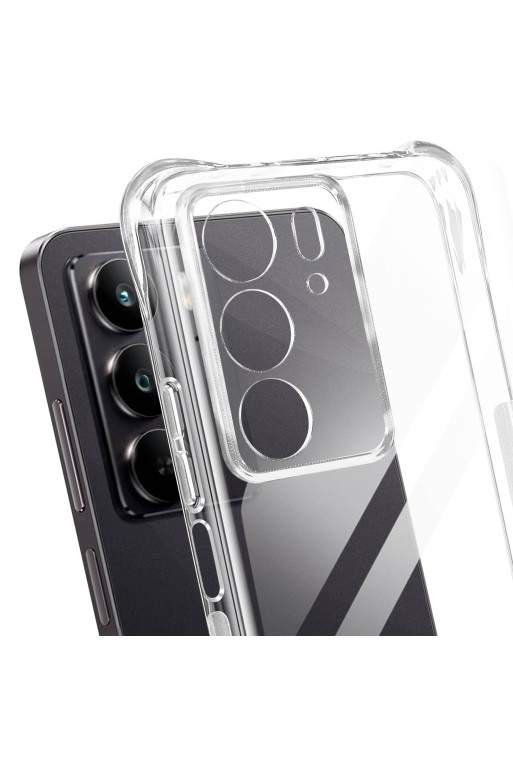 Custodia Realme C75 / C71 antiurto con angoli rinforzati trasparente