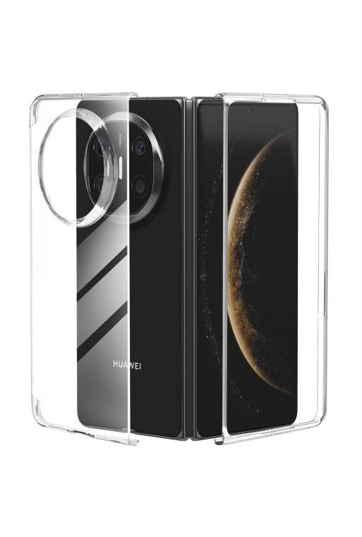 Cover Huawei Mate X6 con angoli rinforzati antiurto trasparente