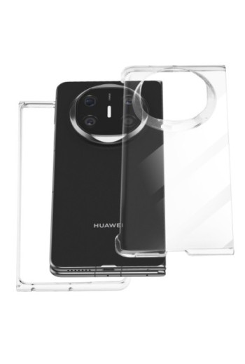 Cover Huawei Mate X6 con angoli rinforzati antiurto trasparente