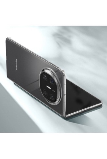 Cover Huawei Mate X6 con angoli rinforzati antiurto trasparente