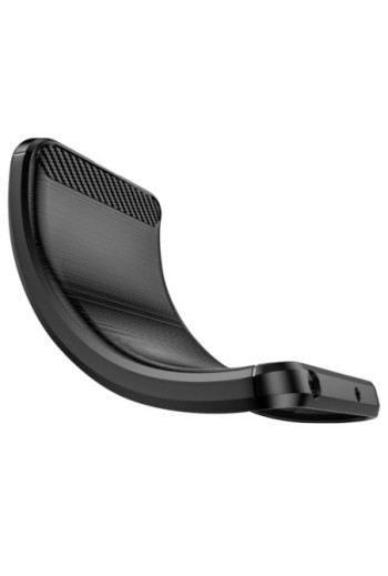 Custodia in Fibra di Carbonio Flessibile Nera per OnePlus 13