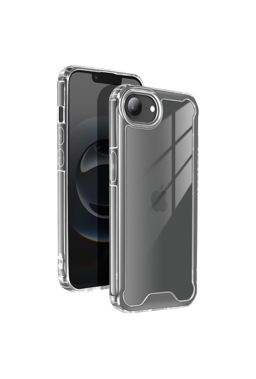 Cover trasparente per iPhone 16e - Rigida con angoli rinforzati